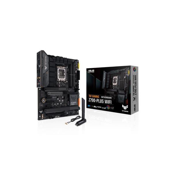 Placa Mãe Asus TUF Gaming Z790-Plus Wi-Fi LGA 1700 DDR5 ATX HDMI DP M.2 USB 3.2