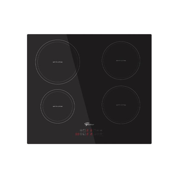 Fogao Cooktop Fischer 4Q de Inducao Mesa Vitroceramica Touch Fogao Cooktop Fischer 4Q de Inducao Mesa Vitroceramica Touch
