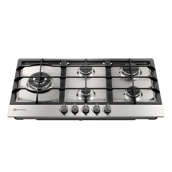 Cooktop 5 Bocas Electrolux À Gás Experience Inox Ke9dx Cinza Prateado 127/220v Cooktop 5 Bocas Electrolux À Gás Experience Inox Ke9dx Cinza Prateado 127/220v