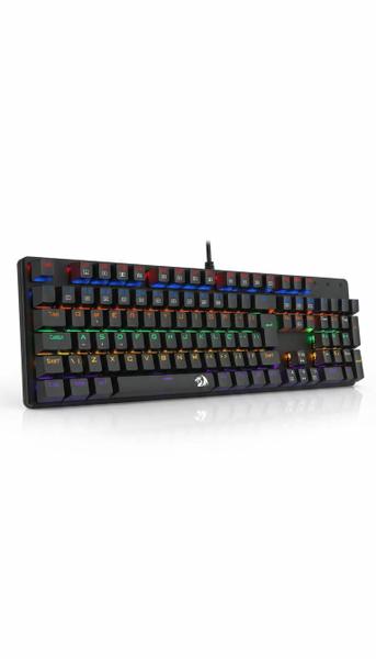 Teclado Gamer Mecânico RGB Switch Brown