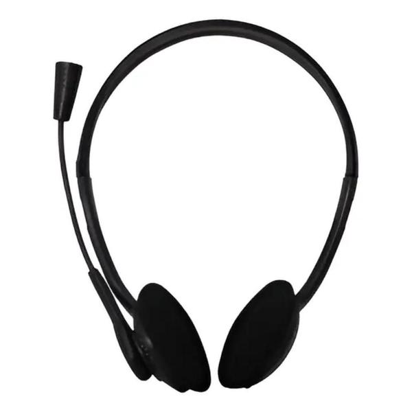 Fone de Ouvido Headset Basic com Microfone Preto HS109 - OEX
