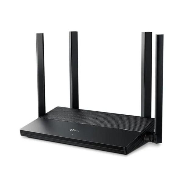 Roteador TP-Link EX141 Wi-Fi 6 Dual Band AX1500 4 Antenas Preto Roteador TP-Link EX141 Wi-Fi 6 Dual Band AX1500 4 Antenas Preto