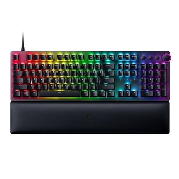 Teclado Gamer Razer Óptico Mecânico Huntsman V2, Chroma RGB, Switch Razer Purple, US Teclado Gamer Razer Óptico Mecânico Huntsman V2, Chroma RGB, Switch Razer Purple, US