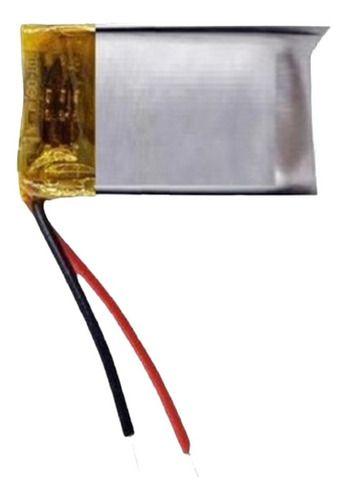 (2 Unidades) Bateria 3,7v 80mah 5mm X 12mm X 20mm 2 Fios