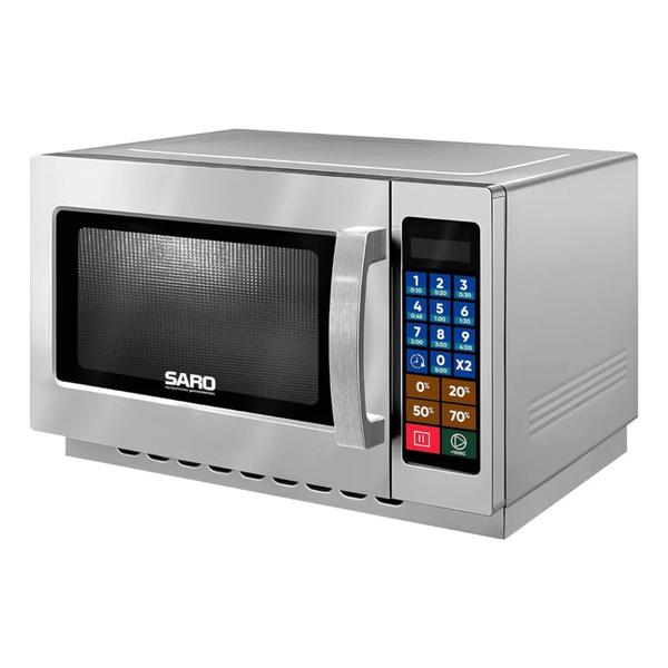 Microondas Industrial 34 Litros Aço Inox 1000w Saro