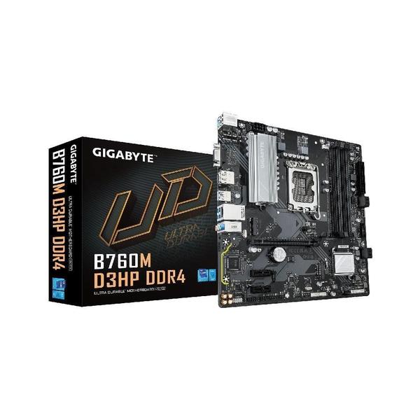 Placa Mae Lga 1700 Gigabyte B760m D3hp, Ddr4, Matx, M.2, Hdmi/Dp/Vga