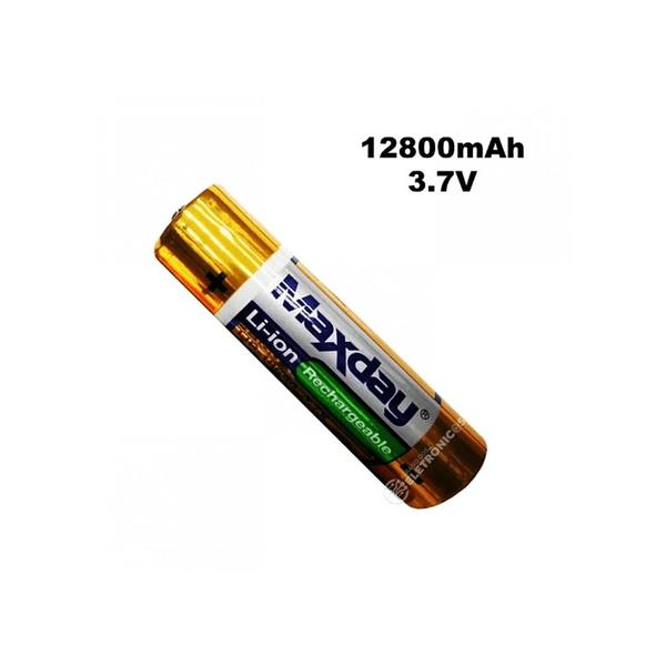 Bateria Lítio 18650 3.7V Recarregável Para Lanterna Rádio Potencia 12800mah LIR18650