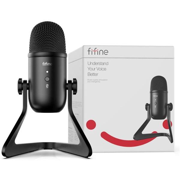 Microfone Fifine K678 USB Condensador Cardioide