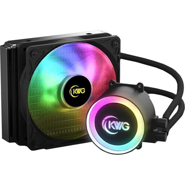 Water Cooler Kwg Crater E1 120r 120mm Rgb Amd-intel Com Controle Remoto Crater E1-120r