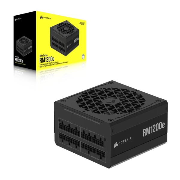 Fonte Corsair Rme Series Rm1200e Atx 3.1 1200W Pcie 5.1 Full Modular Pfc Ativo 80 Plus Gold Cp-9020258-Br