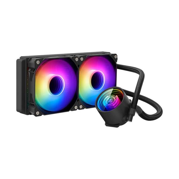 Water Cooler Segotep Beiced II, ARGB, 240mm, AMD/Intel, Preto - SEG-WC-BEL2240B-WW