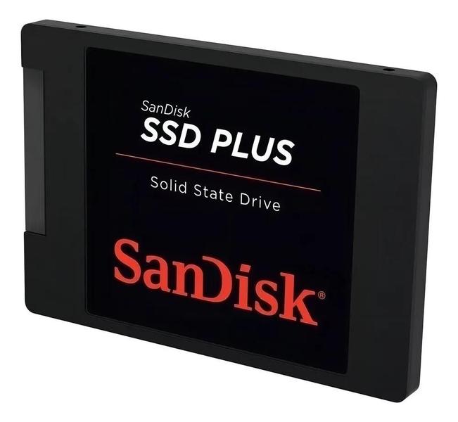 interno SanDisk SSD Plus SDSSDA-240G-G25 240GB preto interno SanDisk SSD Plus SDSSDA-240G-G25 240GB preto