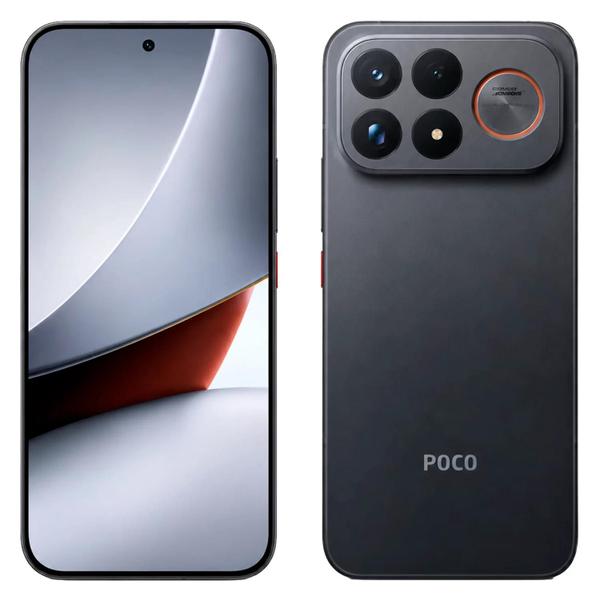 Celular Xiaomi POCO F9 Ultra 256GB 12GB RAM tela de 6.9 camera 200+50+50MP 32MP Preto Global
