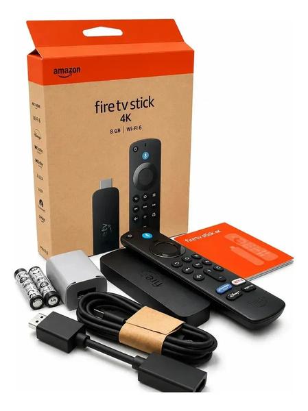 Amazon Fire TV Stick 4k Wi-fi 6 Alexa Por Voz Amazon Fire TV Stick 4k Wi-fi 6 Alexa Por Voz