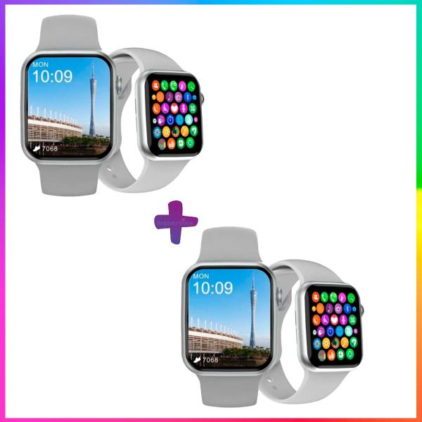 Relogio Smartwatch Branco Feminino Whatsapp Facebook Ligação Original Relogio Smartwatch Branco Feminino Whatsapp Facebook Ligação Original