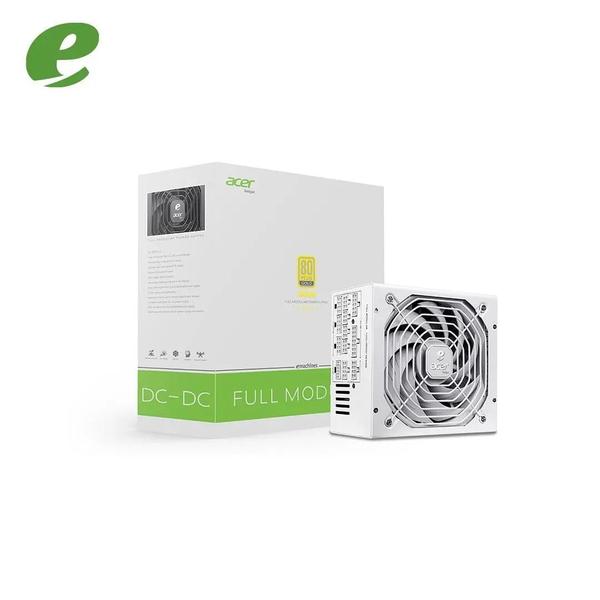 Fonte Acer AC1000 1000W 80 Plus Gold Full Modular Branca