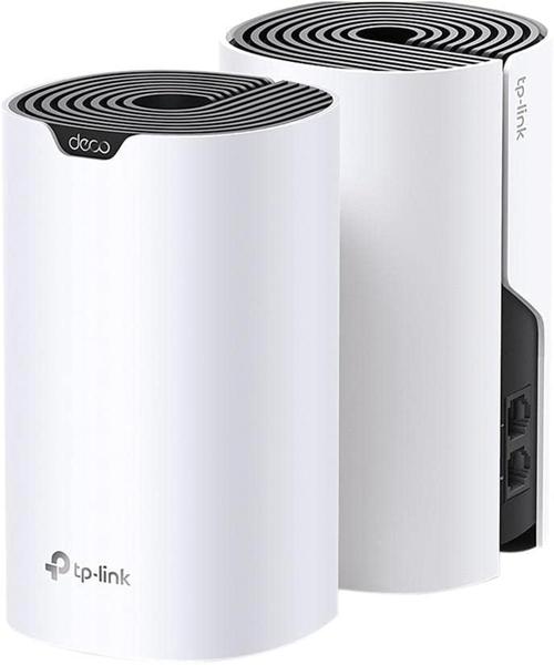 Sistema WiFi TP-Link Deco S4 AC1900, pacote com 2 unidades, até 3800 pés quadrados Sistema WiFi TP-Link Deco S4 AC1900, pacote com 2 unidades, até 3800 pés quadrados