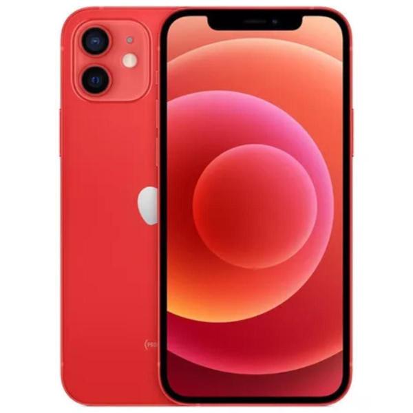 Usado: iPhone 12 256GB Vermelho - Bom