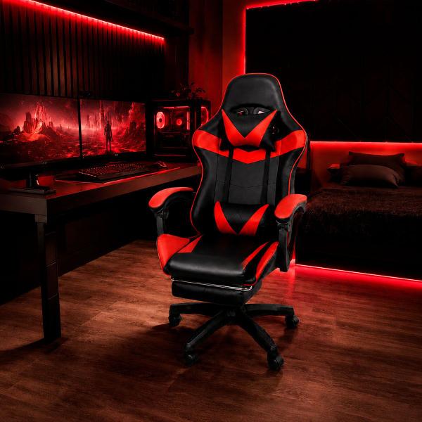 Cadeira Gamer Stillus Ergonômica Reclinável 120 com Apoio para Pés e para Cabeça Cadeira Gamer Stillus Ergonômica Reclinável 120 com Apoio para Pés e para Cabeça