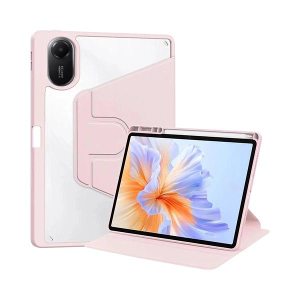 Tablet Xiaomi Redmi De 11 Polegadas 360 graus Suporte Giratório Com Tampa Traseira Transparente E