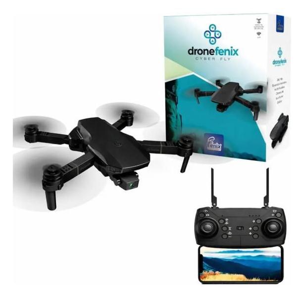 Drone Controle Remoto Com Wifi Câmera Hd 360 Fenix DRN-683P