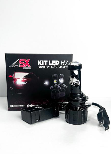 KIT PROJETOR ELÍPTICO ASX 7.500 LUMENS 50W (Lançamento 2024)