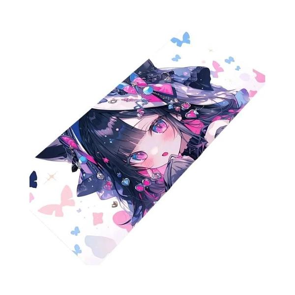 Mousepad Gamer Kawaii Anime Menina Preto E Branco XXL Nier Automata 2B Tapete De Mesa Estendido Para