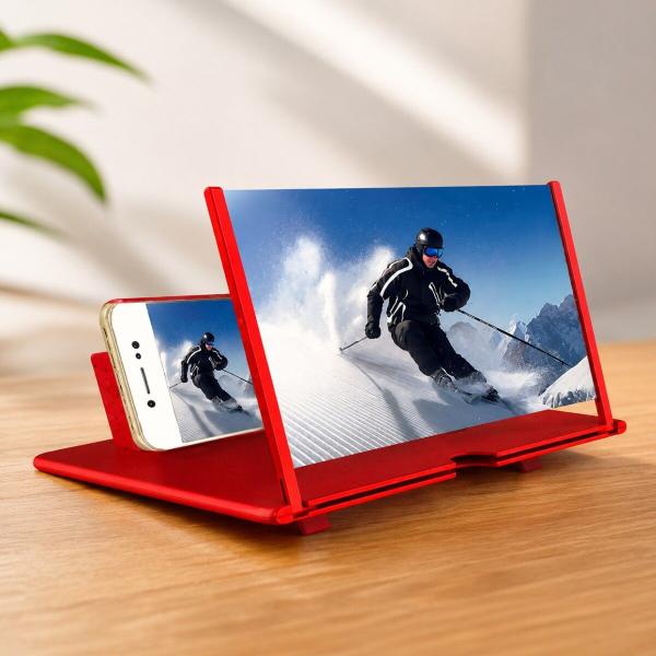 Ampliador De Tela 3D Portátil Para Vídeos Entrega Rápida Fácil Uso Presente Criança