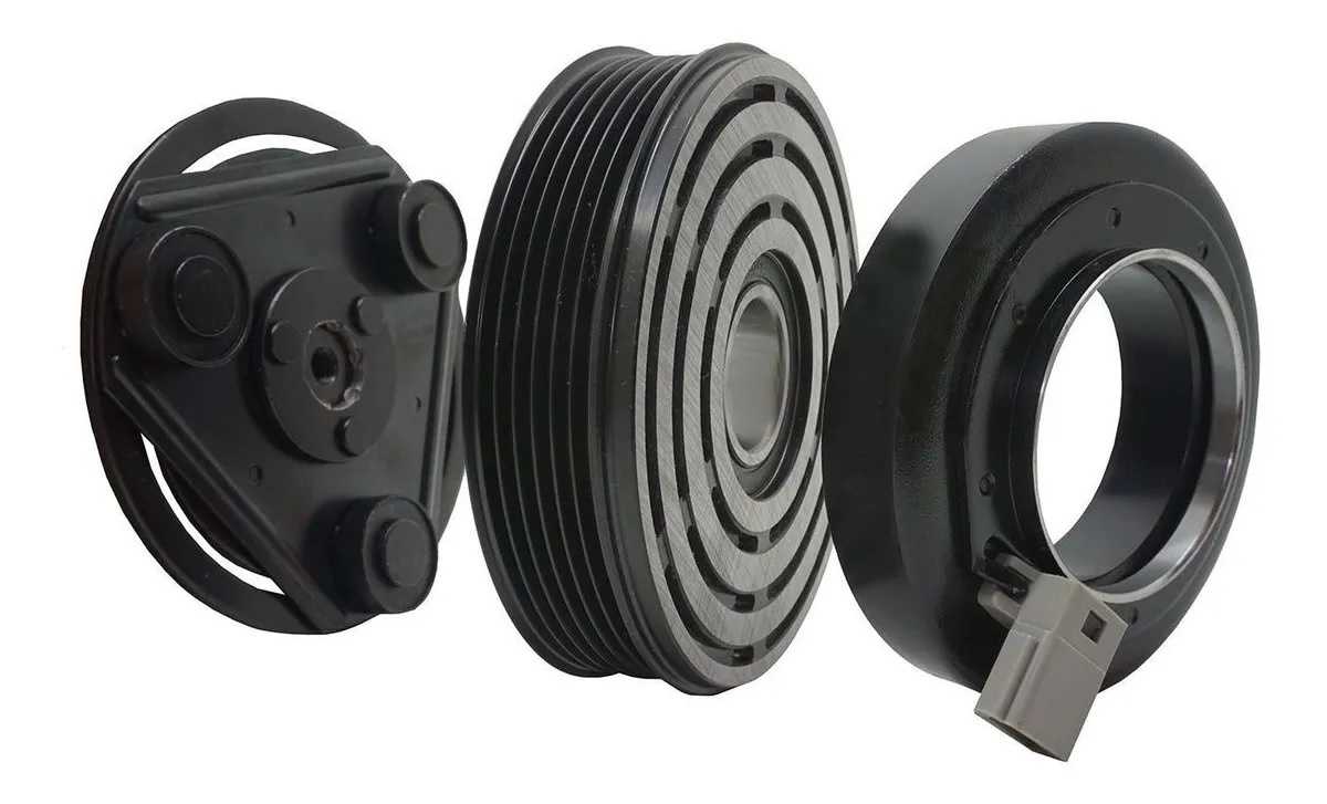 CONJUNTO EMBREAGEM COMPRESSOR FORD F250 MWM 6CC 1999 ATE 2002/ RANGER 3.0 DIESEL 2006 ATE 2011 FIC F