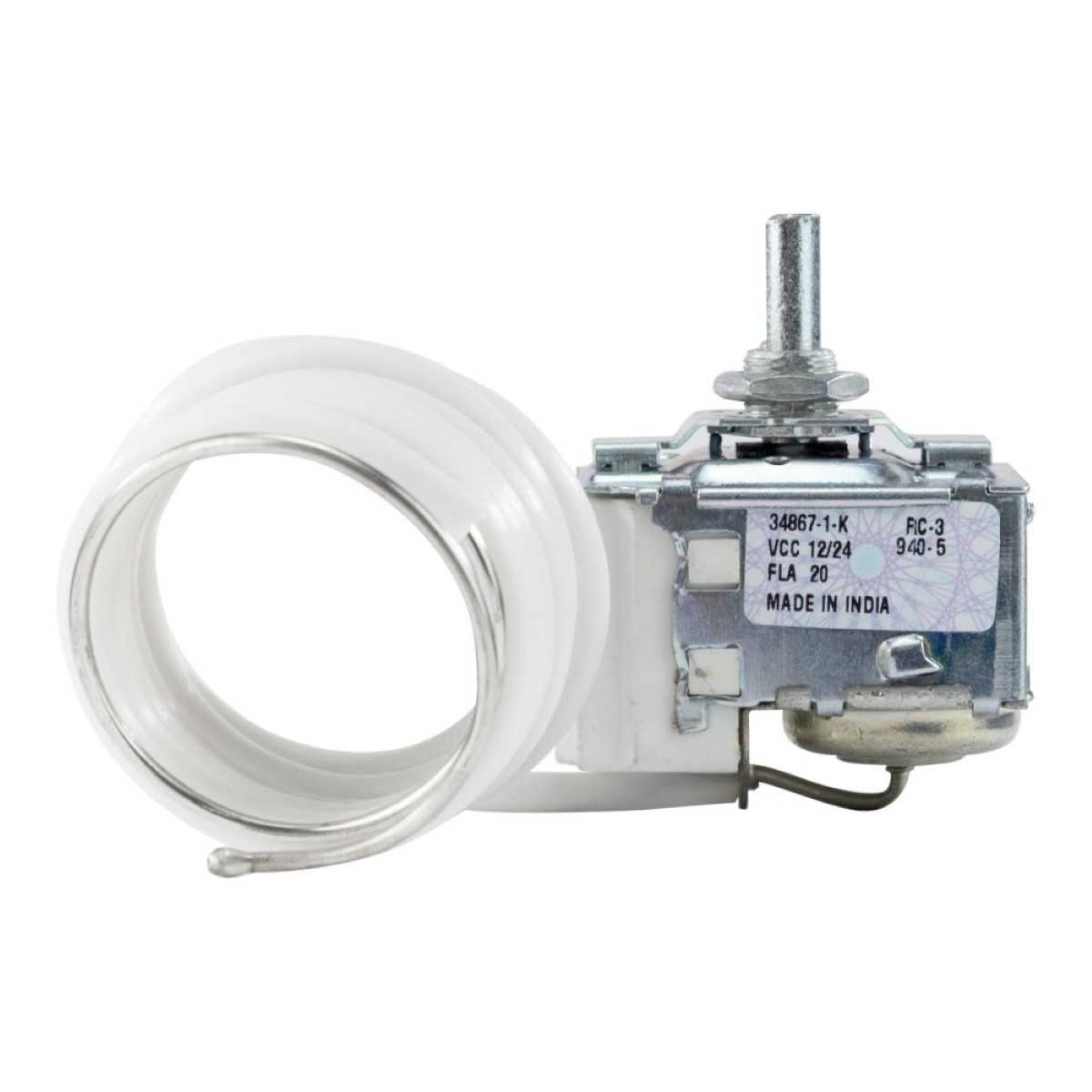 Termostato universal blindado rotativo robertshaw, capilar 900mm oem:30415210