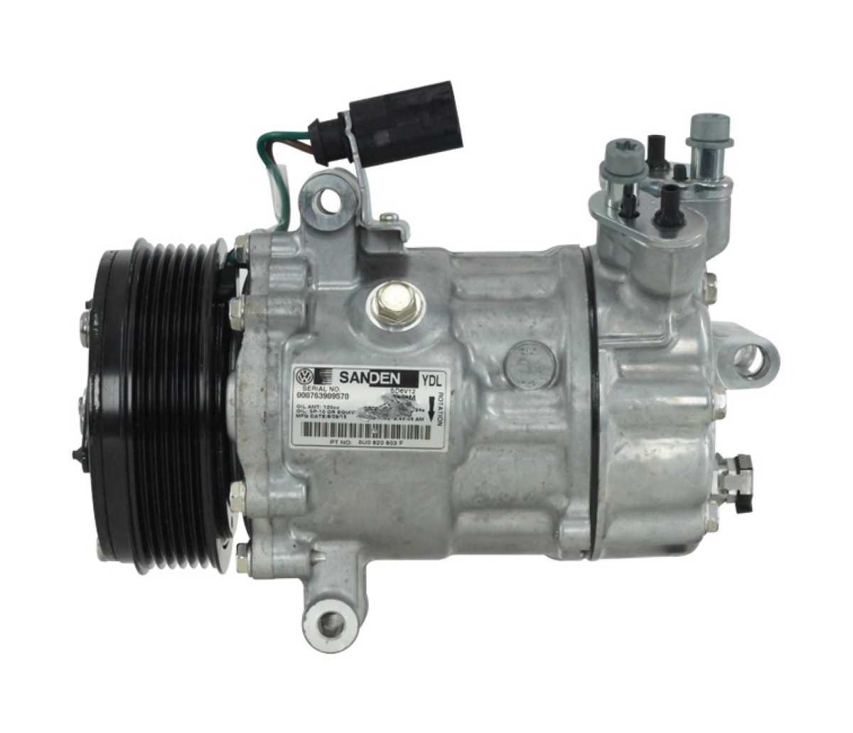 COMPRESSOR VW GOL 1.6 MSI 2013>/ SAVEIRO 1.6 MSI 2014>/ VOYAGE 1.6 MSI 2013>/ FOX 1.6 MSI 2015> MODE