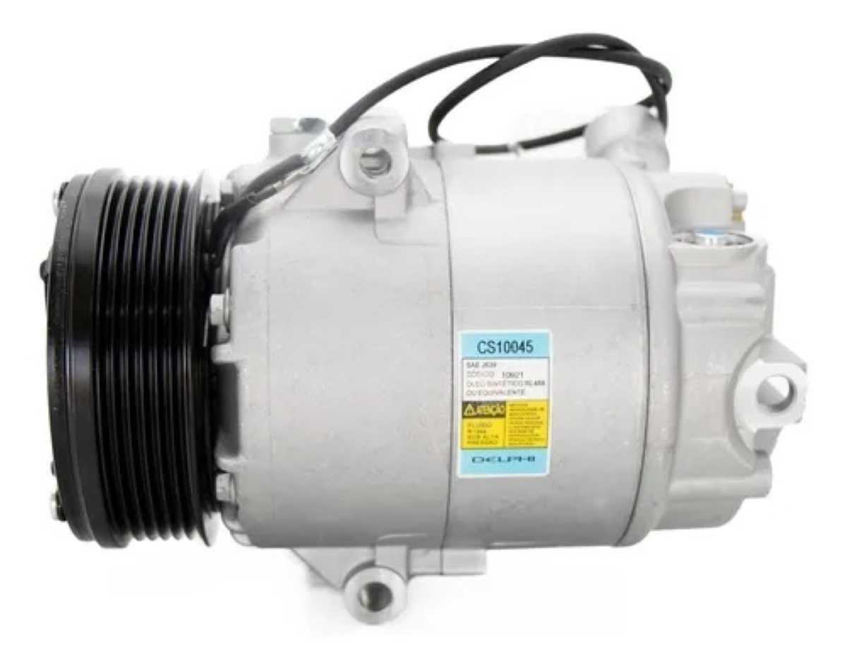 COMPRESSOR VW GOL/ PARATI/ SAVEIRO 1.6/1.8 2003> - 12V POLIA 6PK 110MM OEM: 5X0820803C / 5X0820803D