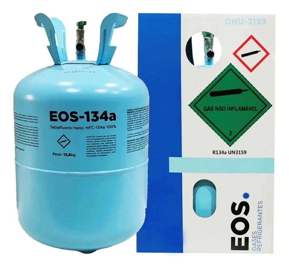 Gas refrigerante r134a eos 13,60 kg