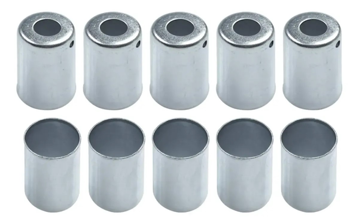 Caneca Clip Aço 6MM 5/16 P/Mangueira Comum "10PCS"