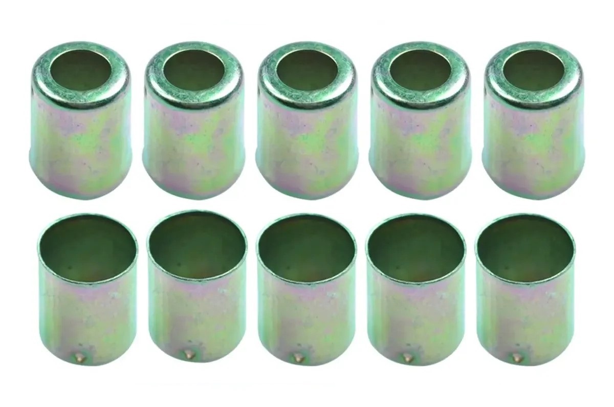 Caneca Clip Aço 10MM 1/2 P/Mangueira Comum "10PCS"