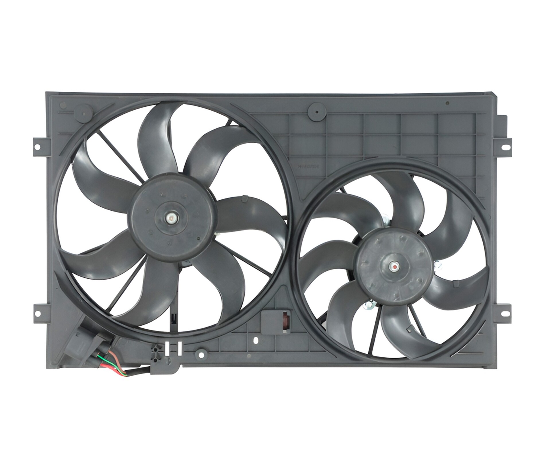 ELETROVENTILADOR A3 JETTA TIGUAN PASSAT 2007 A 2013 C/AR ASPIRADO