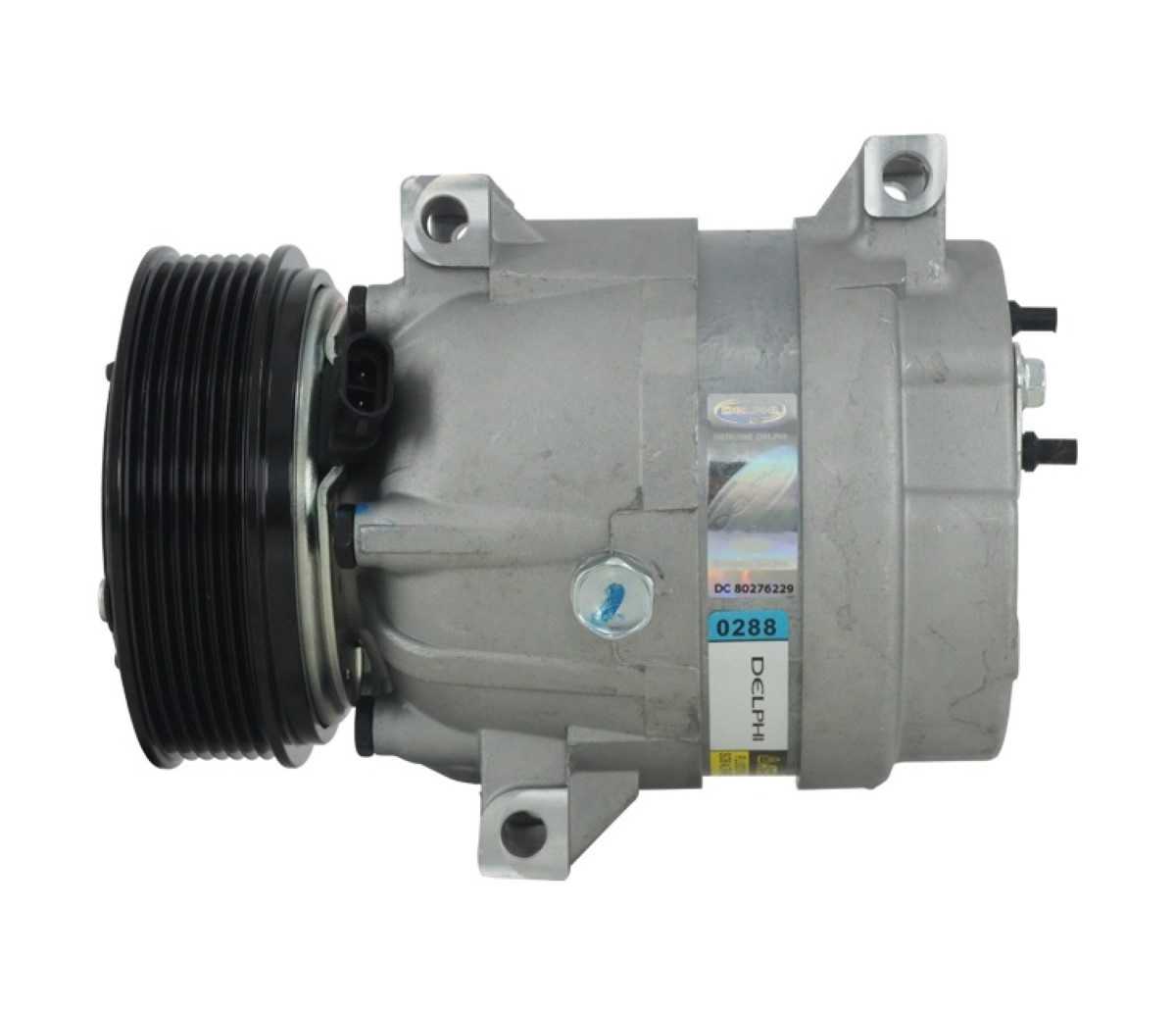 COMPRESSOR RENAULT MASTER 2.5 2008 ATE 2012 V5 12V 7PK 122MM OEM: 8200200671 / 8200832990 / 82012509