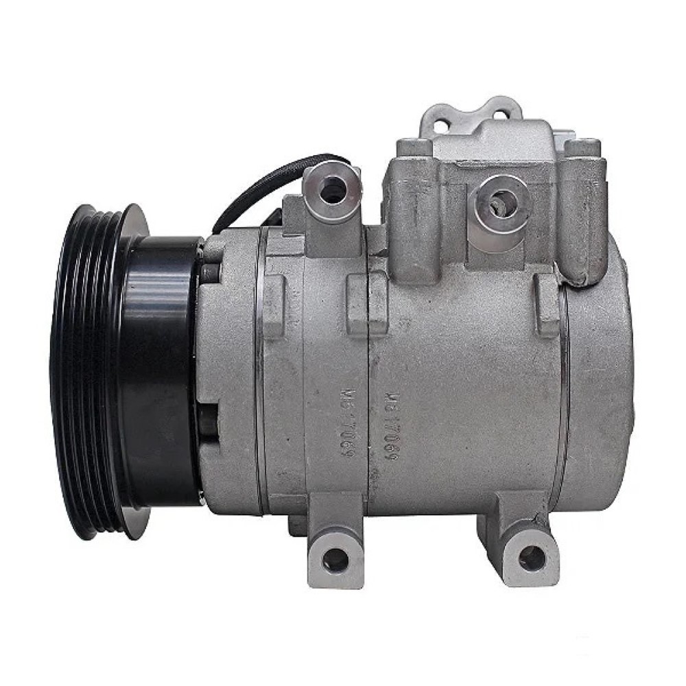 Compressor hyundai tucson 2.0 2005 ate 2016 modelo halla  12v polia 4pk 124mm oem: 97701-2e200