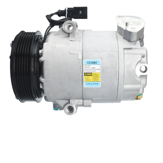 COMPRESSOR VOLKSWAGEN POLO 2004>/ SPACE FOX/ CROSS FOX/ FOX 2003 ATE 2007 - 12V POLIA 6PK 110MM OEM: 5Z0820803
