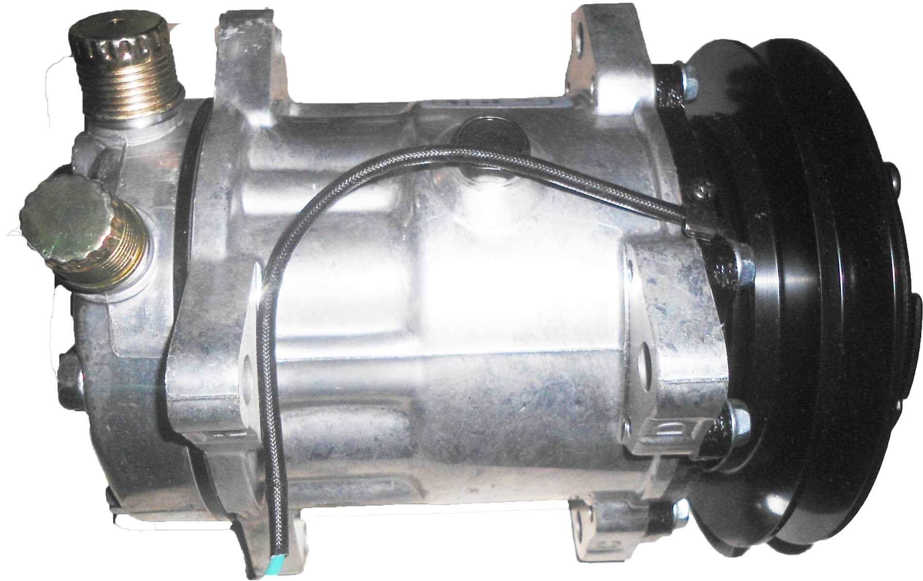 COMPRESSOR - 7H15 CASE 7000/7700 24V 1B 146MM SAIDA P/CIMA