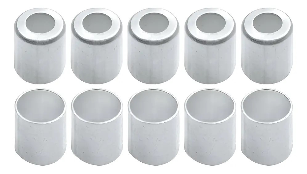 Caneca Clip Alumínio 12MM 5/8 P/Mangueira Comum "10PCS"
