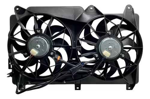 Eletroventilador s10 blazer 1998 a 2010 duplo c/ar