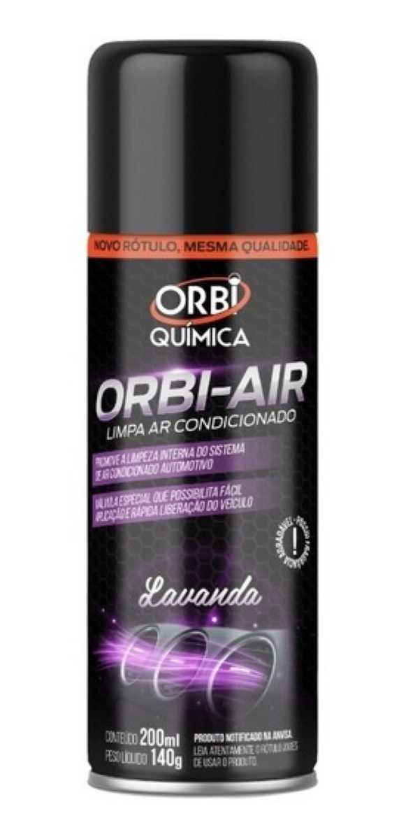 Higienizador ar condicionado tipo granada aroma lavanda 200ml