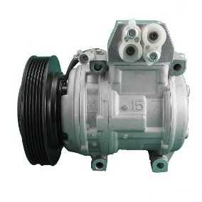 COMPRESSOR MODELO 10P15C TOYOTA COROLLA 2003 ATE 2008 12V POLIA 6PK 140MM OEM: 4471700650