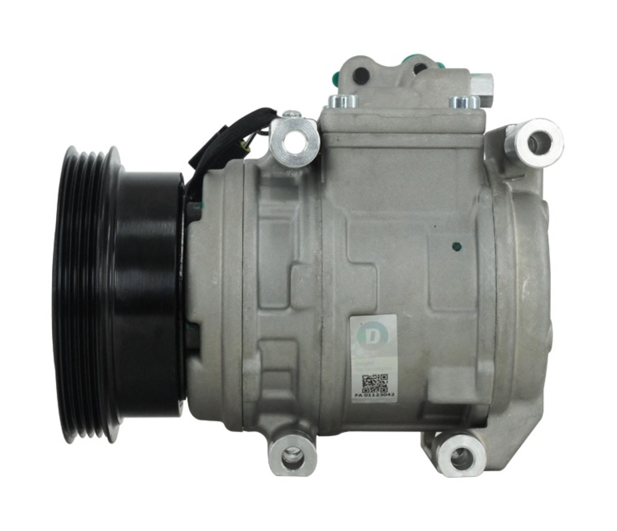 COMPRESSOR HYUNDAI TUCSON 2.0 2005 ATE 2016/ KIA SPORTAGE 2.0 2005 ATE 2011 MODELO 10PA15  12V POLIA