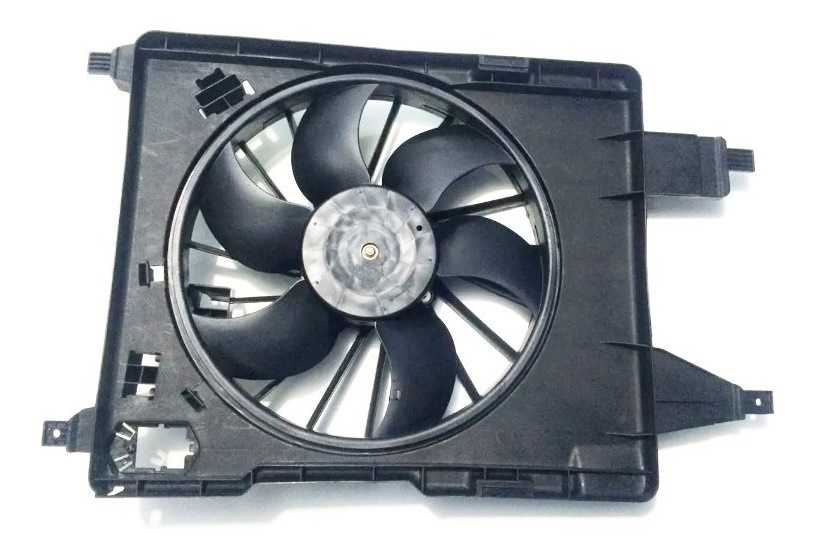 ELETROVENTILADOR RENAULT CLIO KANGOO LOGAN 1999 A 2013 C/AR