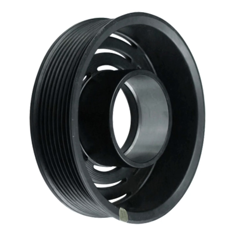 POLIA COMPRESSOR FORD FIC FX15/F250/F350/F4000 >01 8PK 132MM *S/ROLAMENTO*