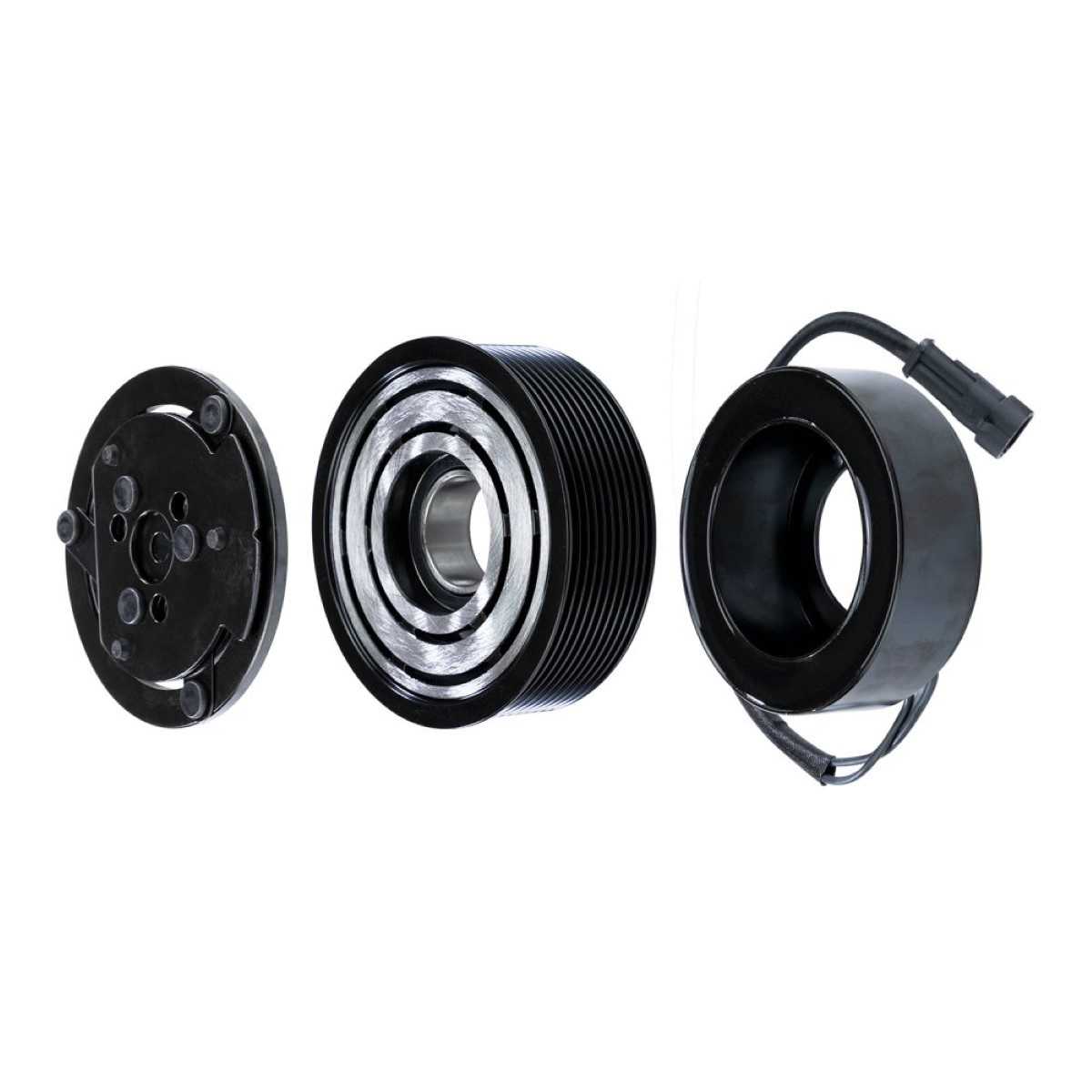 CONJUNTO EMBREAGEM NEW HOLLAND P7040 12V 10PK PARA COMPRESSOR ROYCE RC600189