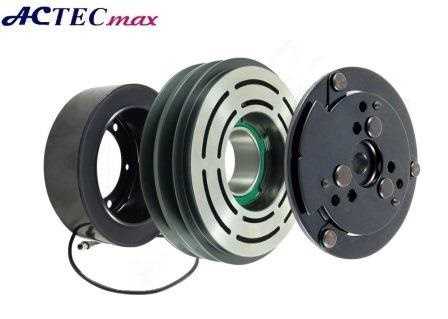 CONJUNTO EMBREAGEM - COMPRESSOR SANDEN 7H15 2A 12V 125MM