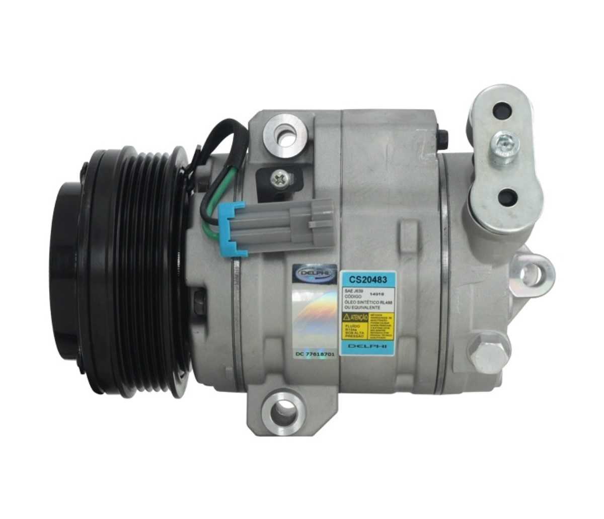 COMPRESSOR CHEVROLET COBALT 1.4 2012 ATE 2016 - 12V POLIA 5PK 115MM OEM: 94761731 / 94777204